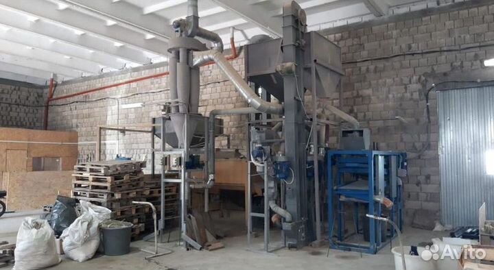 Линия по производству пшеничной и кукурузной крупы