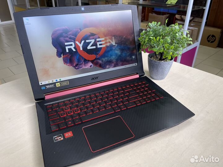 Мощный/Игровой Acer Ntro/Ryzen/12GB/RX560/SSD