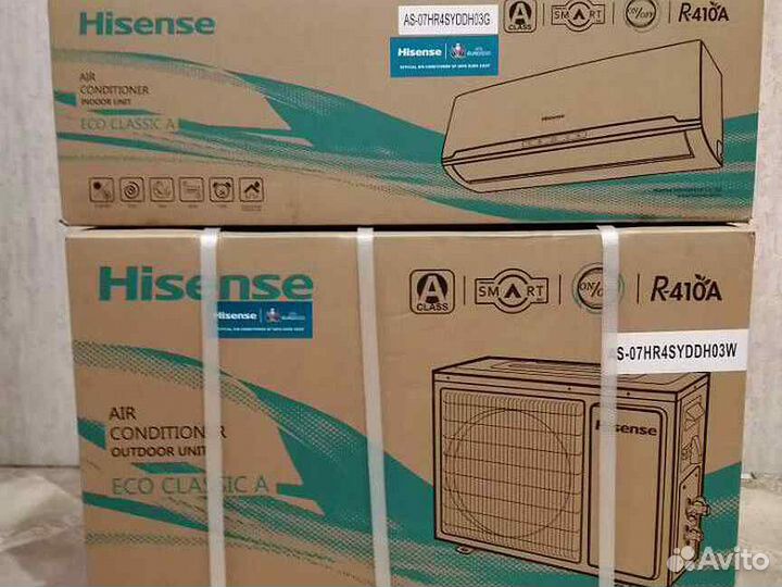 Кондиционер Hisense 7ка +монтаж