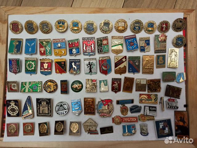 Значки города ссср/гербы городов