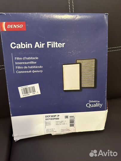 Салонный фильтр Denso DCF303P