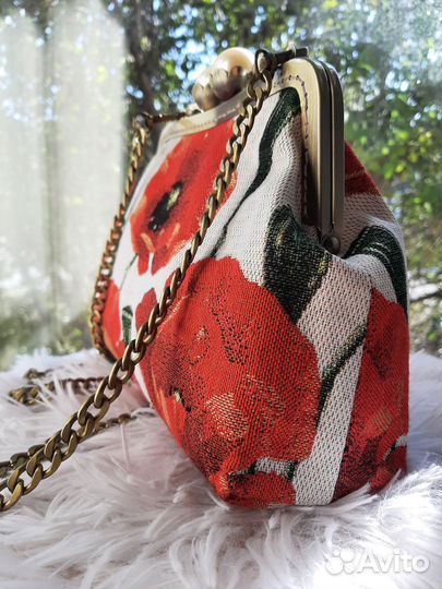 Сумочка дамская, ручная работа