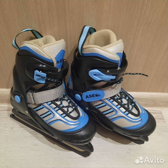 Коньки детские раздвижные 30-33р-р