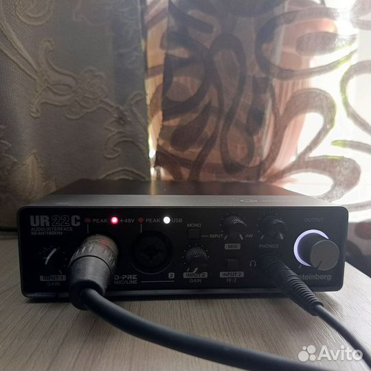 Звуковая карта Steinberg UR22C + AKG P220