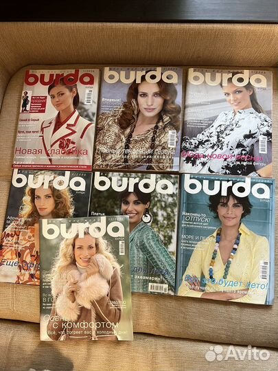 Журналы Бурда 2002 - 2010 года