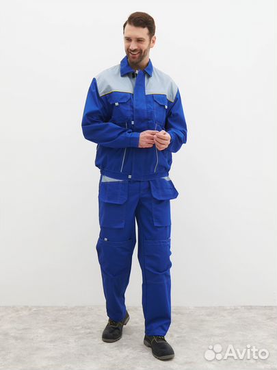 Костюм для электрика летний рабочий куртка с п/к