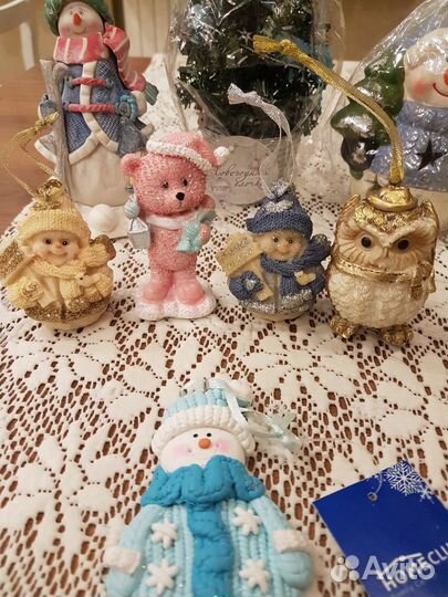 Новогодние фигурки в наличии