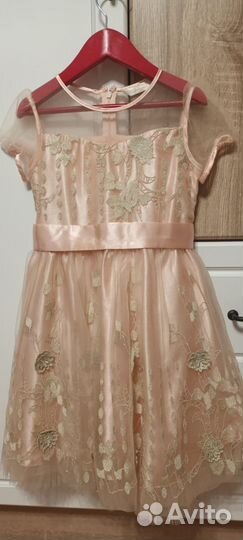 Нарядное платье для девочки 110 116