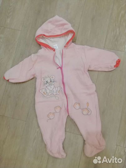 Комбинезоны, боди, распашонки и ползунки для девоч