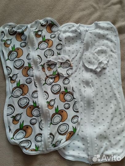 Пеленка кокон на молнии