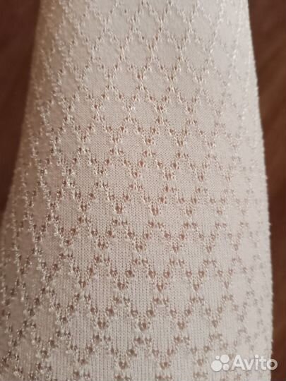 Колготы белые капрон 60 дэн