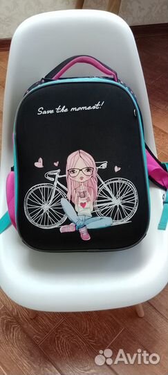 Рюкзак школьный для девочки бу