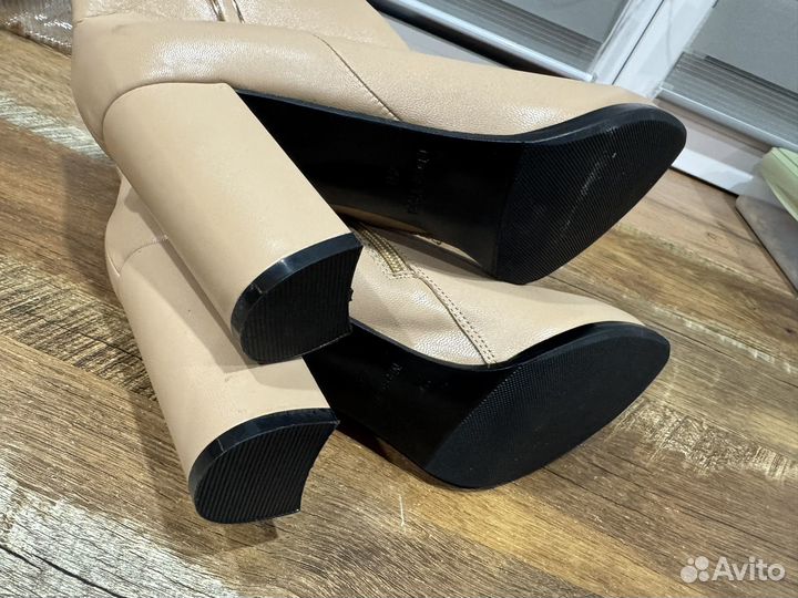 Ботильоны натуральная кожа 40 италия