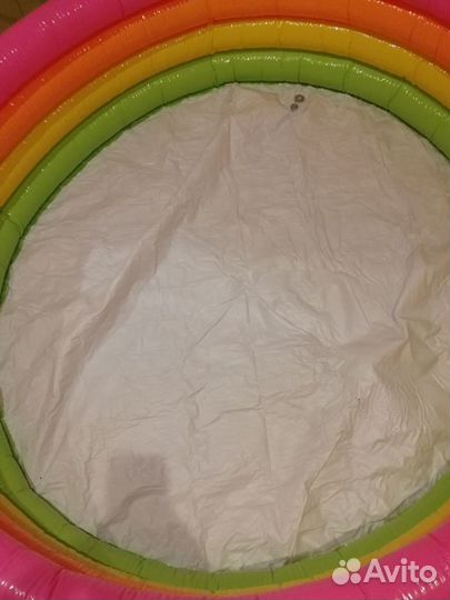 Надувной бассейн intex