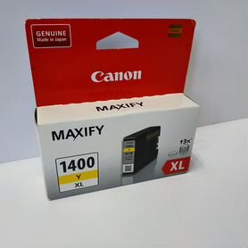 Картридж Canon PGI-1400Y XL желтый новый