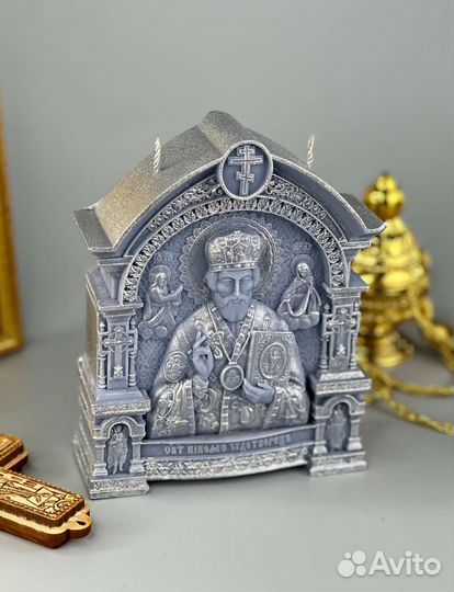 Свеча икона Николая Чудотворца