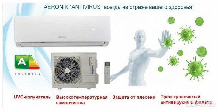Сплит-система aeronik ASI-07 IU/ASO-07 IU Inverter
