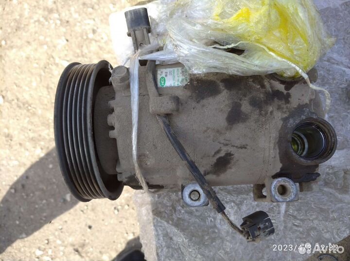 Компрессор кондиционера на Киа Сид
