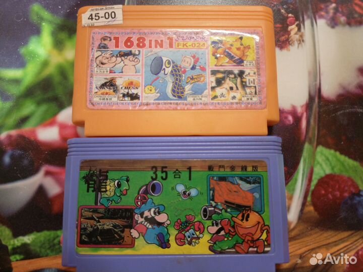 Катриджи для dendy