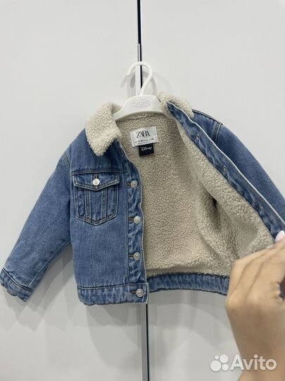 Джинсовая куртка zara 86