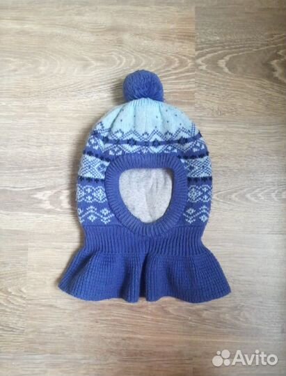 Шапка шлем для мальчика