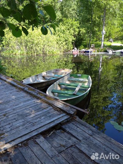 Аренда вёсельных лодок на Вуоксе