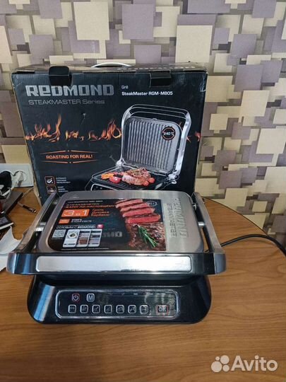 Электрогриль redmond rgm m805