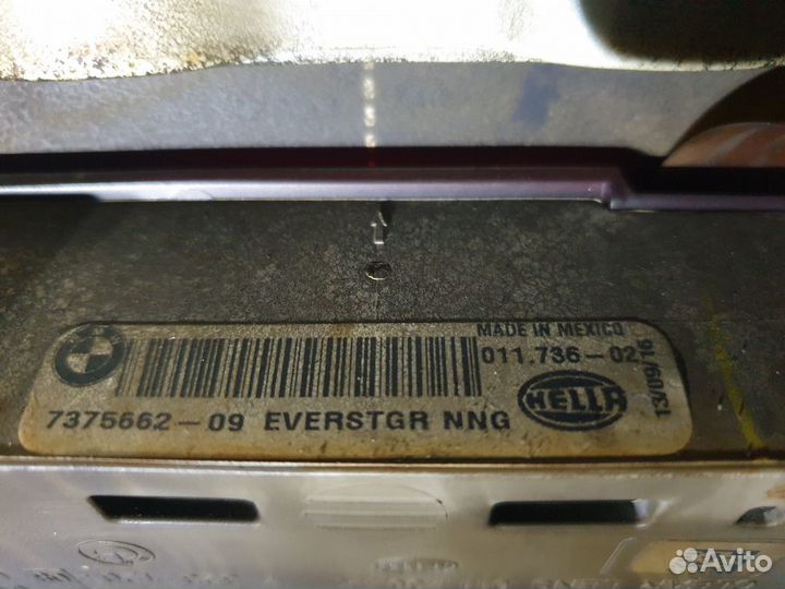 Фонарь задний BMW X6 F16