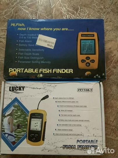 Эхолот новый