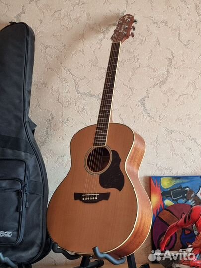 Корейская акустическая гитара Crafter