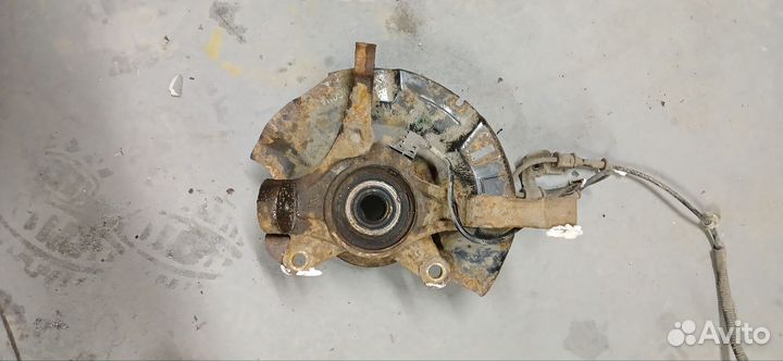 Hyundai solaris 1 поворотный кулак