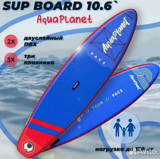 Сап Борд (SupBoard) Доска для плавания / Новая