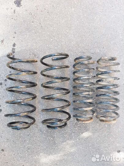 Пружины vw golf 4, bora с занижением -30