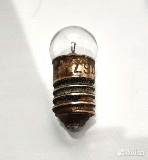 Лампа для фонаря, гирлянды на 2.5В 0.5А СССР