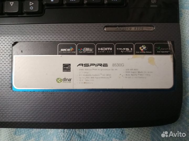 Ноутбук Acer Aspire 8530G