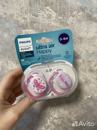 Philips avent пустышка 0-6 m