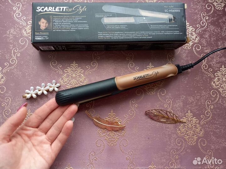 Новый выпрямитель для волос Scarlett SC-HS60005