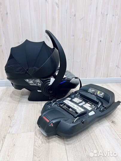 Автолюлька stokke izi go modular + аксессуары