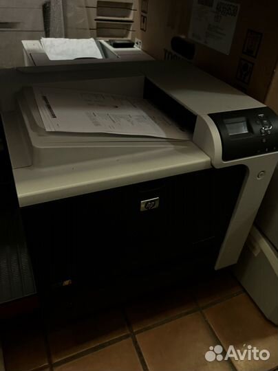 Принтер hp color laserjet 4525