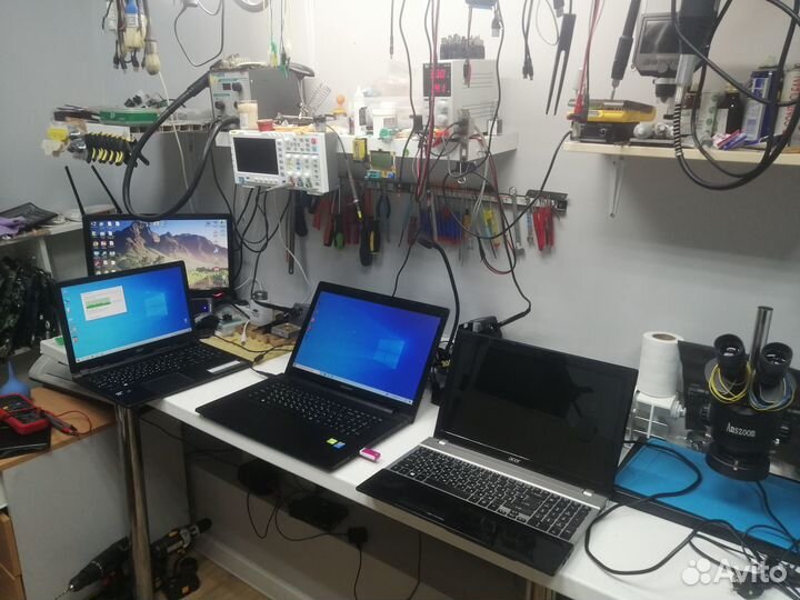 Ремонт компьютеров и ноутбуков и телефонов