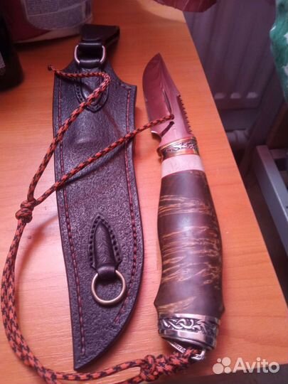 Изготовление ножен из кожи растительного дубления