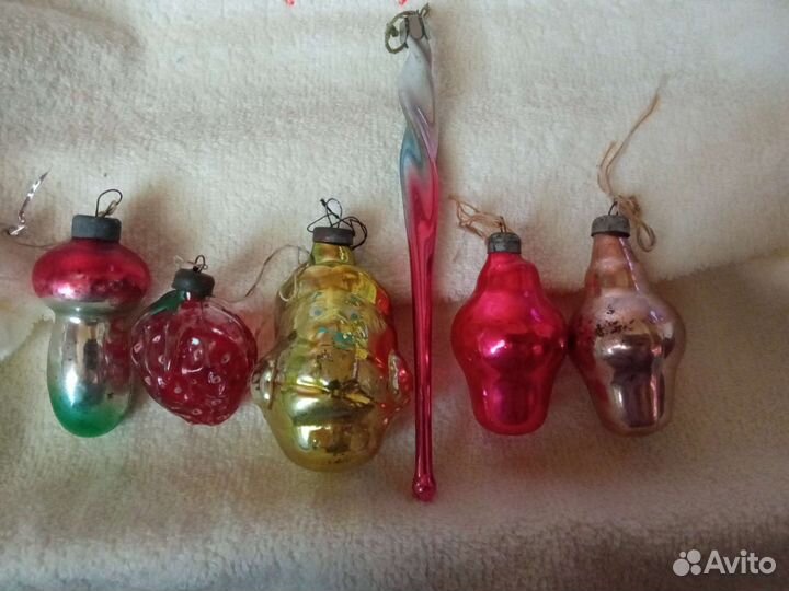 Игрушки на елку СССР