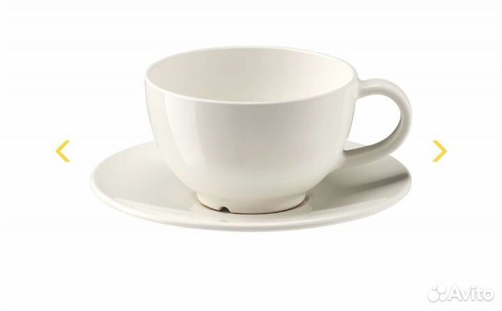 Чашка чайная с блюдцем
