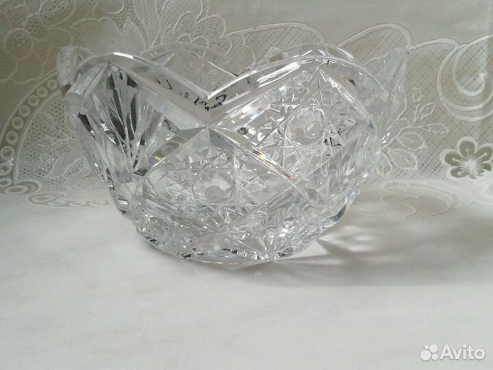 Ваза / Салатник / Конфетница. Хрусталь СССР