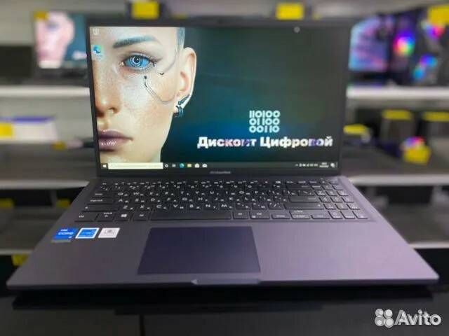 New Ноутбук Asus/Core i3-1115G4/DDR4-8Gb/SSD-256Gb