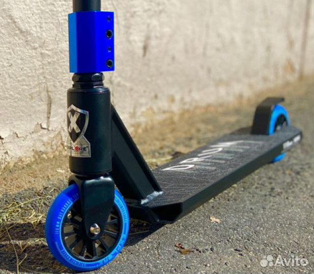 Трюковой самокат Explore drum PC и Пеги