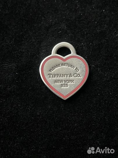 Кулон Tiffany оригинал сердце