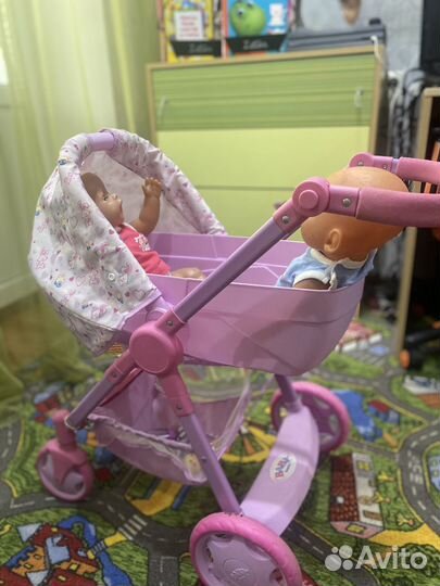 Коляска для куклы baby born