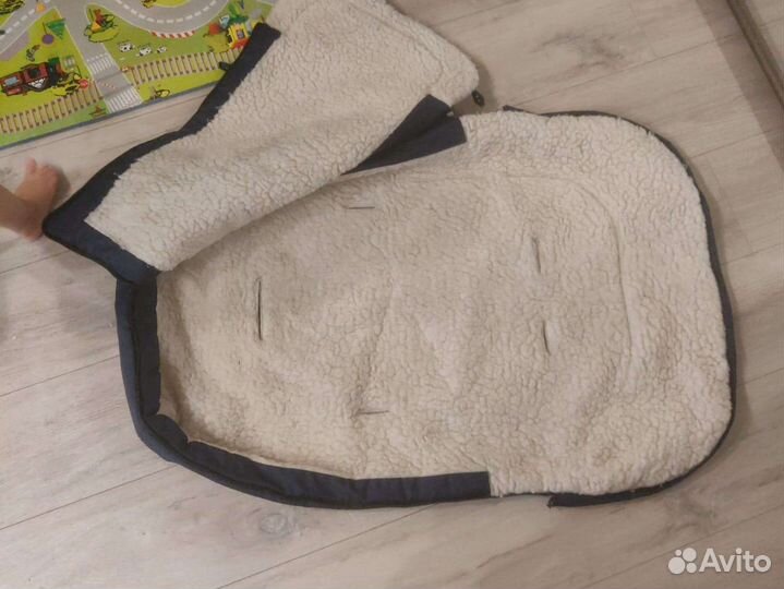 Зимний конверт в коляску