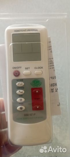 Универсальный пульт для кондиционера